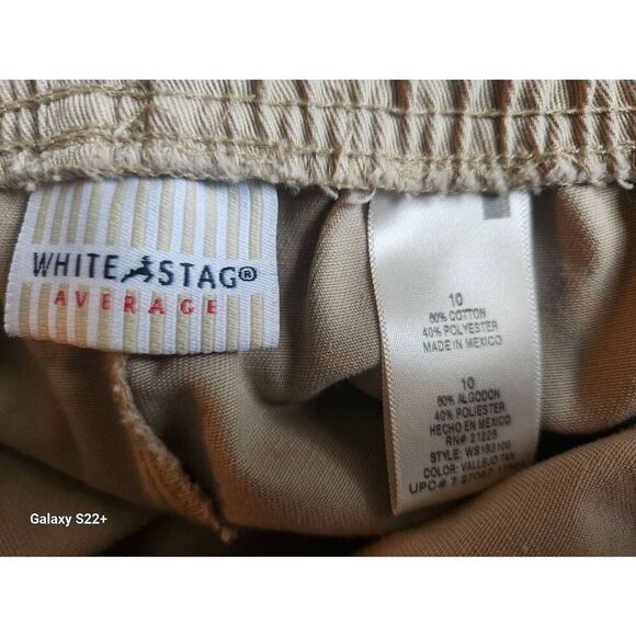 W31  White Stag khaki elastic waist pants - Picture 5 of 6
